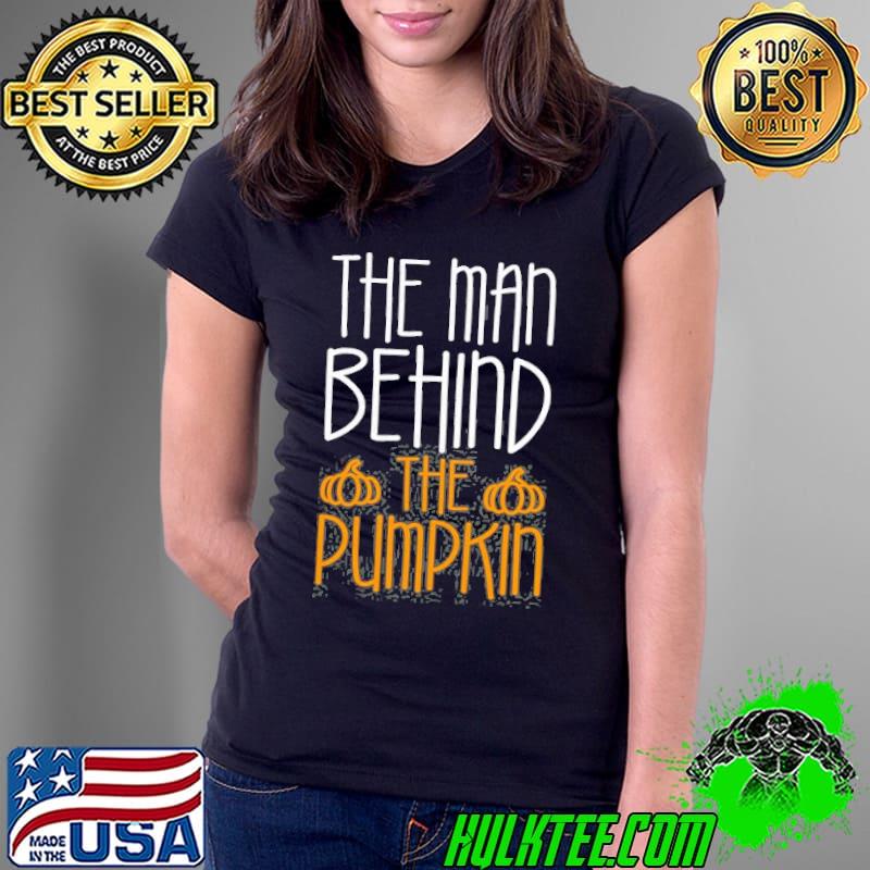 The Man Behind The Pumpkin Fall Season Halloween shirt