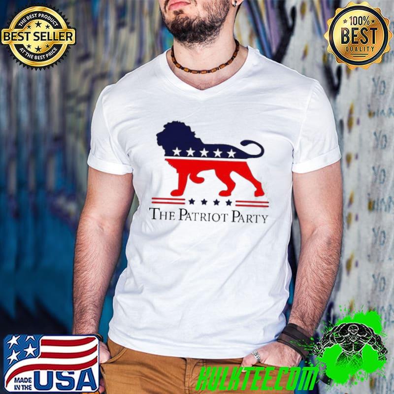 The Patriot party 2021 s Guys V Neck The Patriot party 2021 s Guys V Neck