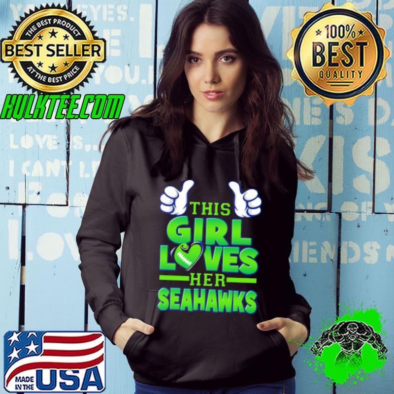 This Girl Loves Her Seahawks Football Shirt