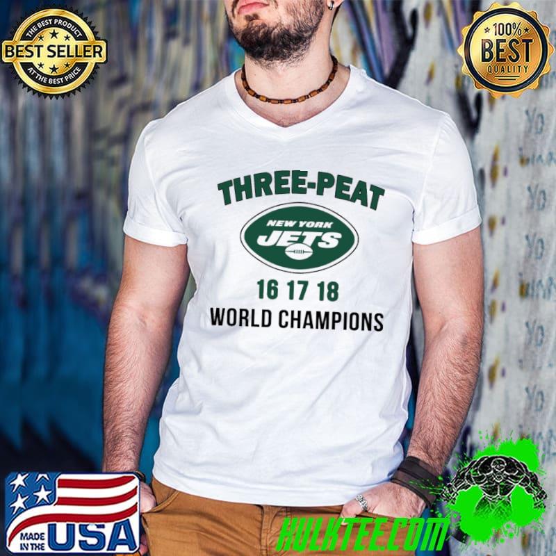 Three Peat New York Jets Champions Shirt