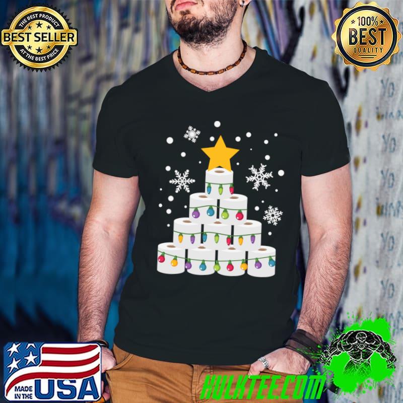 TOILET PAPER CHRISTMAS TREE - PAPER CHRISTMAS TREE T-shirt
