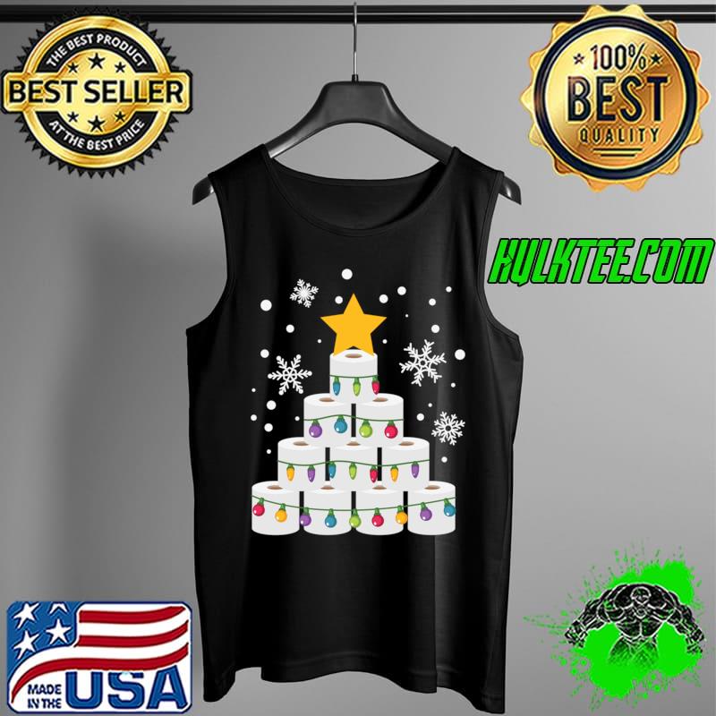 TOILET PAPER CHRISTMAS TREE - PAPER CHRISTMAS TREE T-s Tank Top TOILET PAPER CHRISTMAS TREE - PAPER CHRISTMAS TREE T-s Tank Top