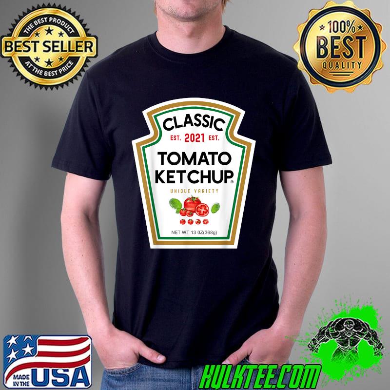 Tomato Ketchup Costume Matching Halloween Couples Groups T-Shirt Unisex Tomato Ketchup Costume Matching Halloween Couples Groups T-Shirt Unisex