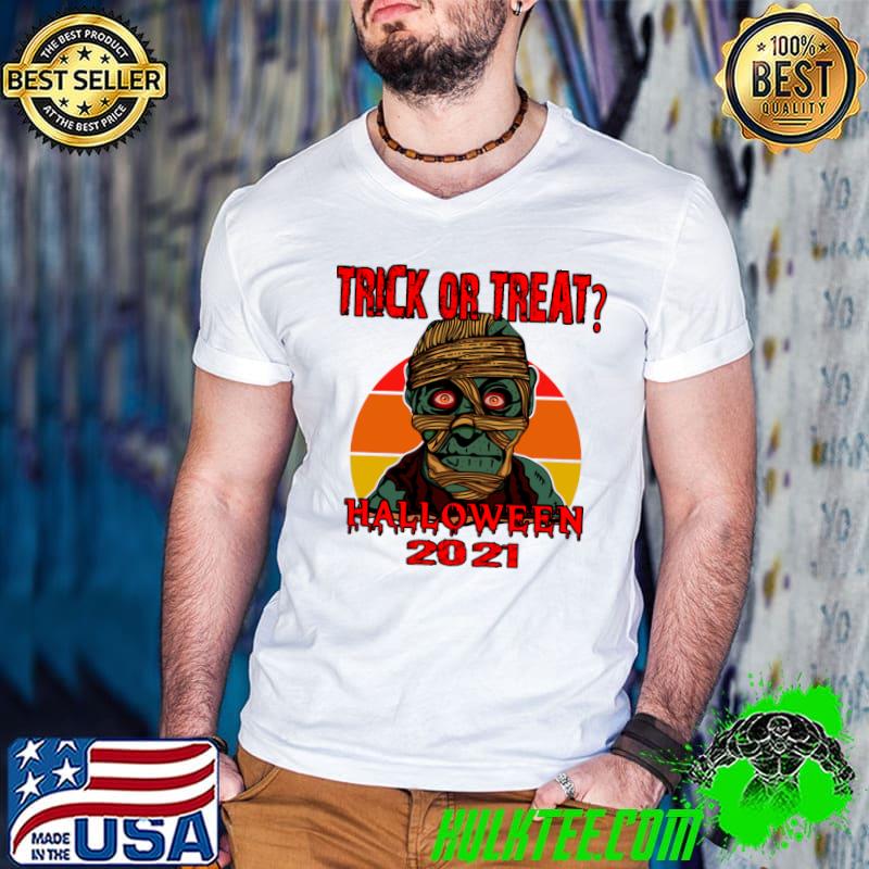 Trick or Treat Halloween 2021 vintage T-Shirt