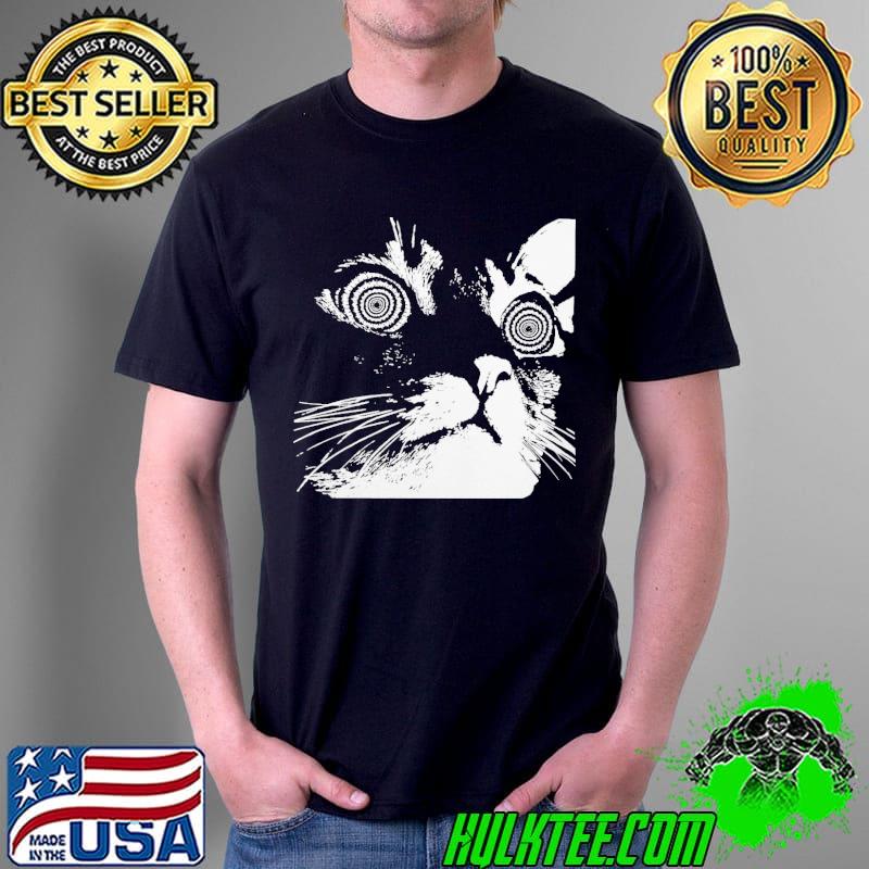 Trippy black hippie eyes cat s Unisex Trippy black hippie eyes cat s Unisex