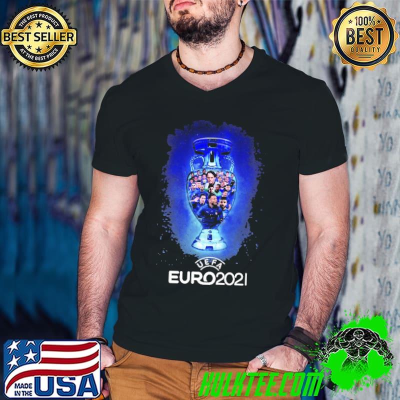 UEFA Euro 2020 Cup Shirt Guys V Neck UEFA Euro 2020 Cup Shirt Guys V Neck