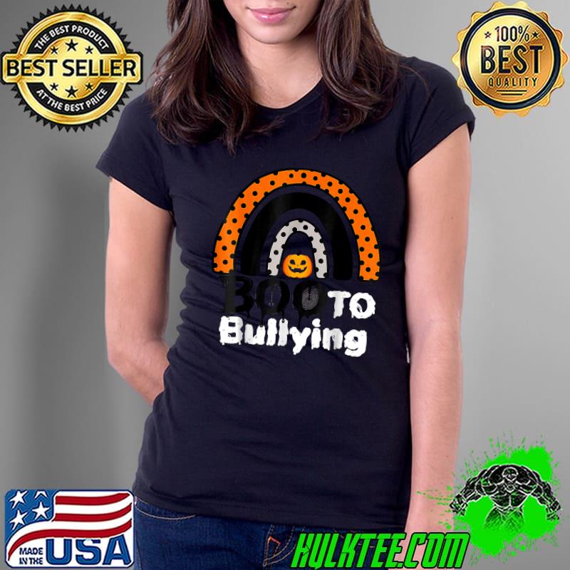 UNITY DAY Orange Tee, Boo To Bullying Halloween be kind T-Shirt Ladies Tee UNITY DAY Orange Tee, Boo To Bullying Halloween be kind T-Shirt Ladies Tee