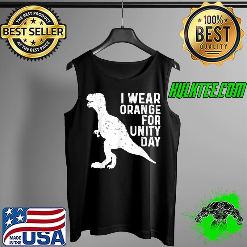 Unity Day Shirt Orange Kids Unity Day DINOSAUR Toddler Boys T-Shirt Tank Top Unity Day Shirt Orange Kids Unity Day DINOSAUR Toddler Boys T-Shirt Tank Top