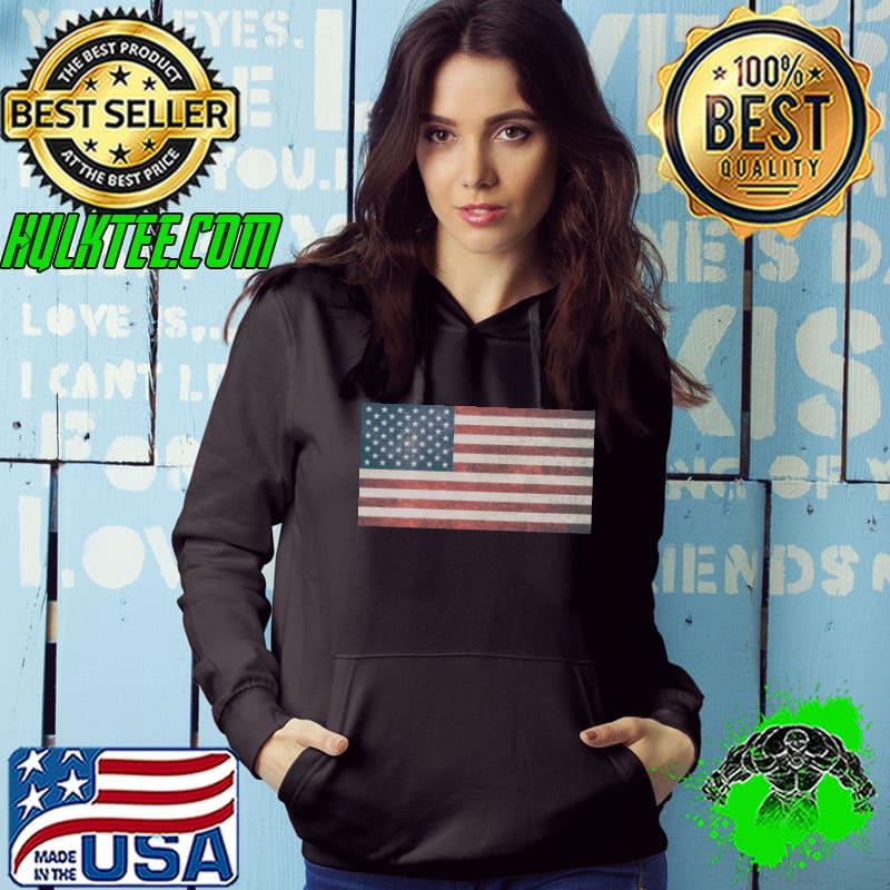 US Flag T-s Hoodie US Flag T-s Hoodie