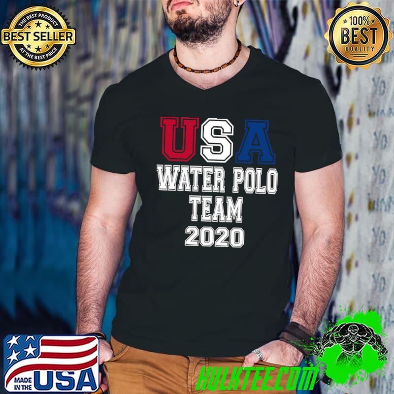 USA Water Polo Team 2020 T-s Guys V Neck USA Water Polo Team 2020 T-s Guys V Neck