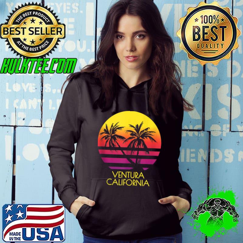 Ventura California Westcoast USA Sunset Palm Trees T-shirt