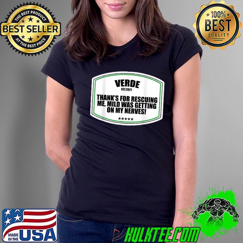 VERDE Hot Packet Halloween Taco Costume Matching EST 2021 T-Shirt Ladies Tee VERDE Hot Packet Halloween Taco Costume Matching EST 2021 T-Shirt Ladies Tee