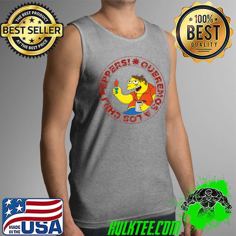 WE LOVE THE CHILI PEPPERS Classic T-Shirt Tank Top WE LOVE THE CHILI PEPPERS Classic T-Shirt Tank Top