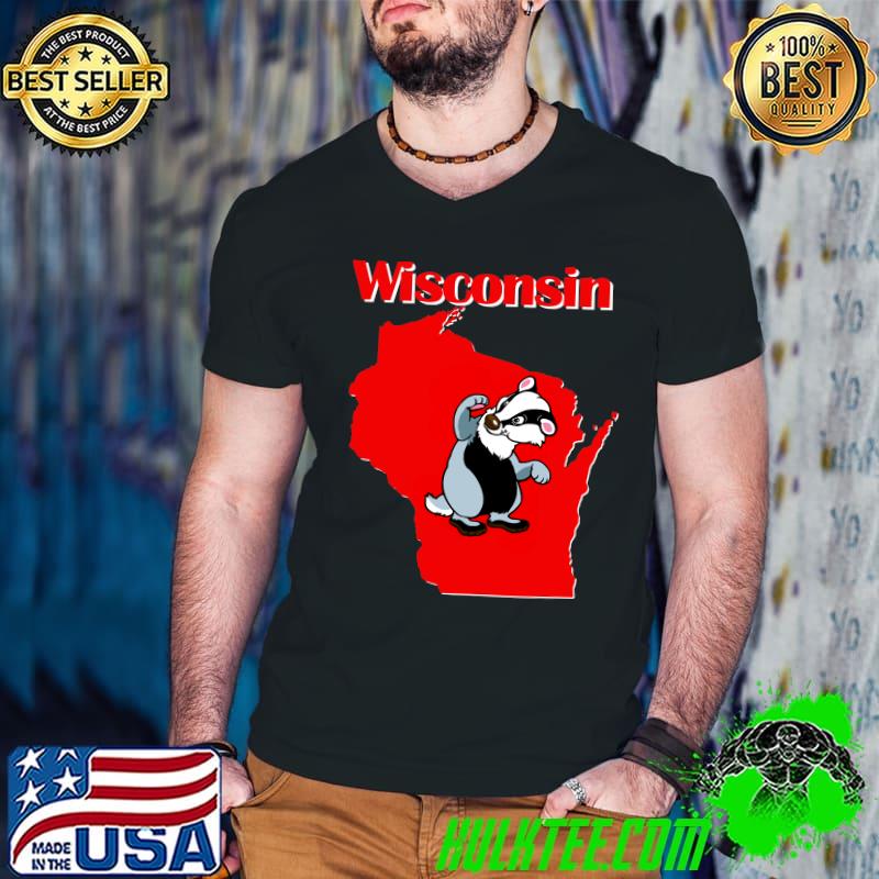 Wisconsin The Badger State T-Shirt Wisconsin The Badger State T-Shirt