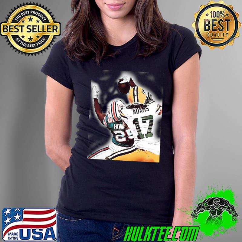 Xavien Howard Miami Dolphins Watercolor Strokes Pixel Art Shirt Ladies Tee Xavien Howard Miami Dolphins Watercolor Strokes Pixel Art Shirt Ladies Tee