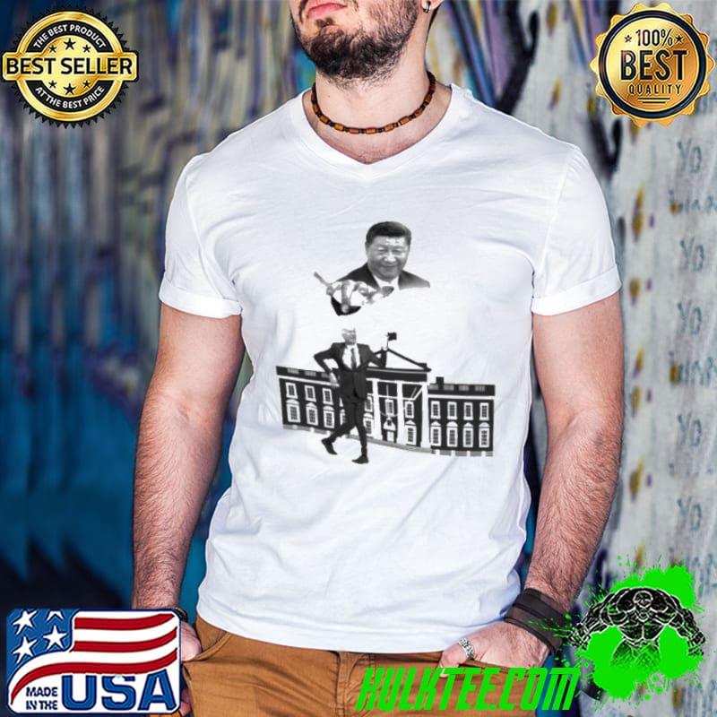 Xi Jinping control Joe Biden puppet shirt