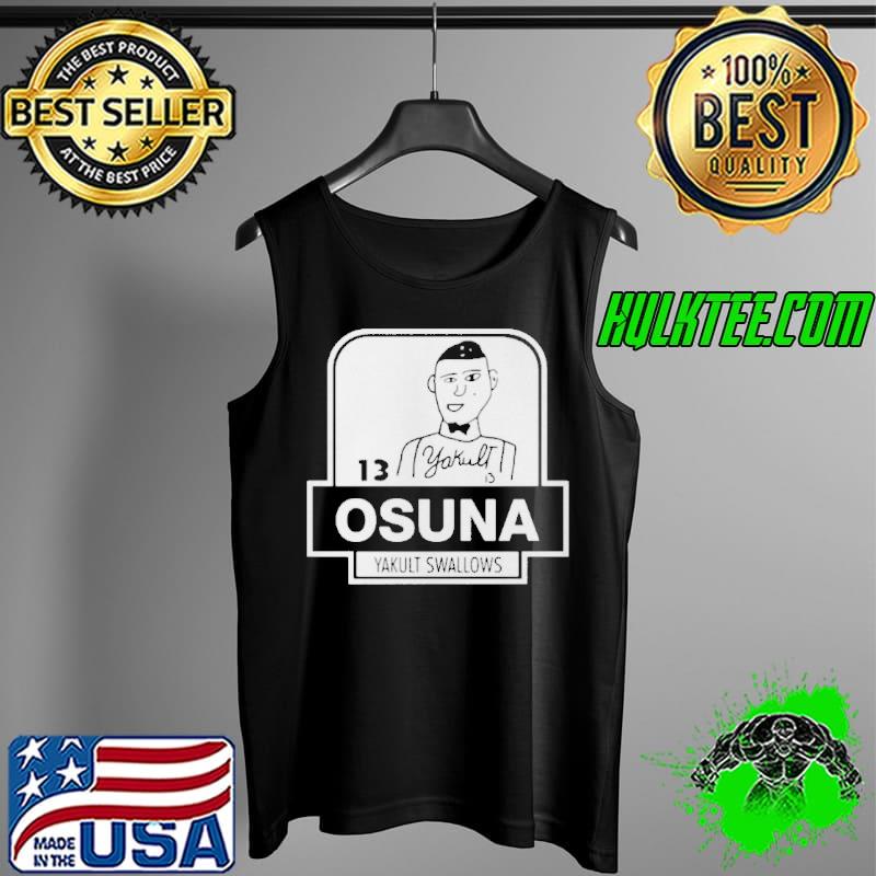 Yakult Osuna Yakult Swallows Shirt Tank Top Yakult Osuna Yakult Swallows Shirt Tank Top