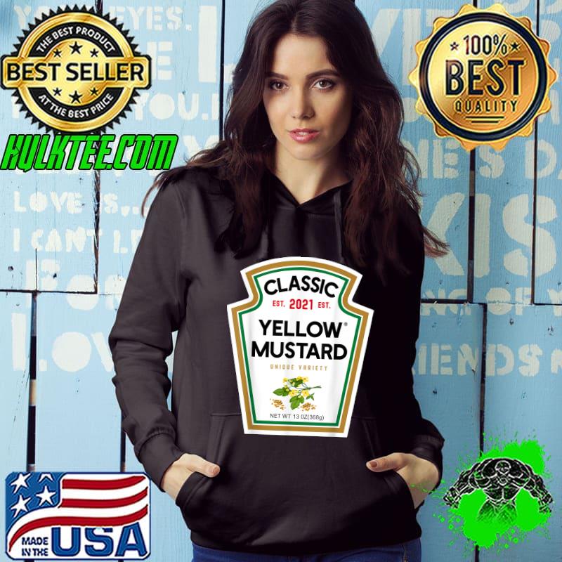 Yellow Mustard DIY Halloween Costume Matching Group Mustard T-Shirt