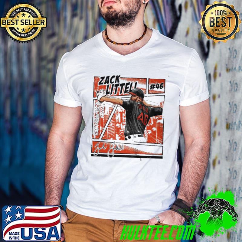 Zack Littell San Francisco Giants signature shirt