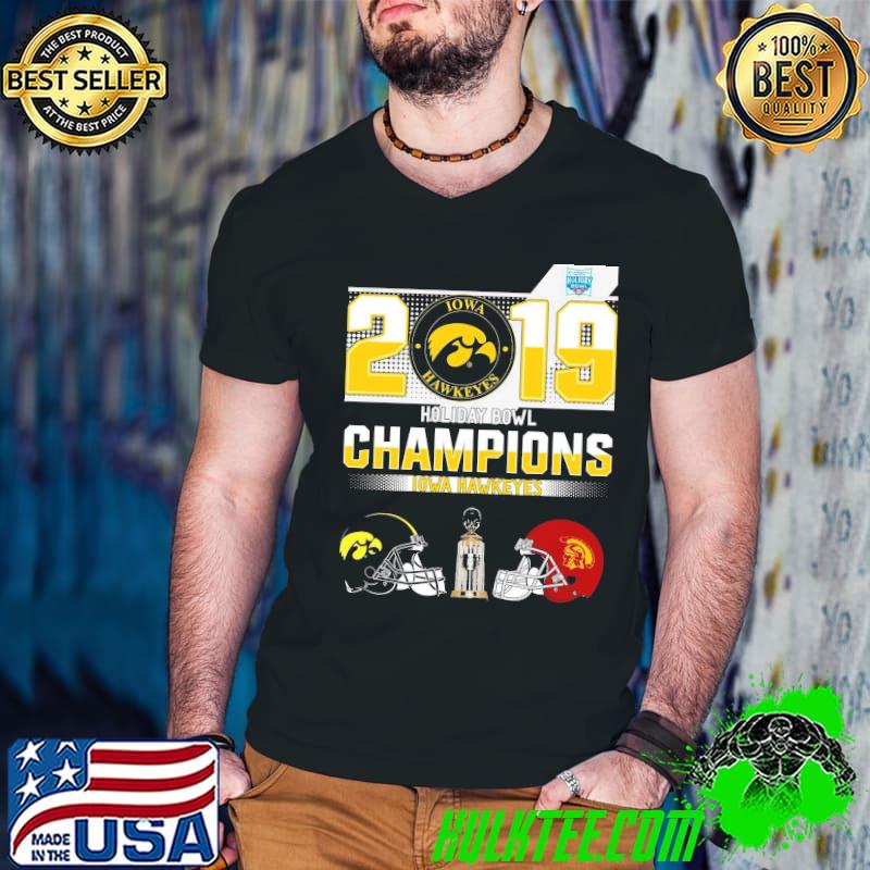 2019 Holiday Bowl Champions Iowa Hawkeyes Football Team Shirt