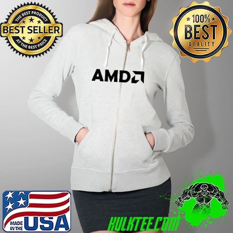 AMD Logo Shirt Full Zip Hooded AMD Logo Shirt Full Zip Hooded