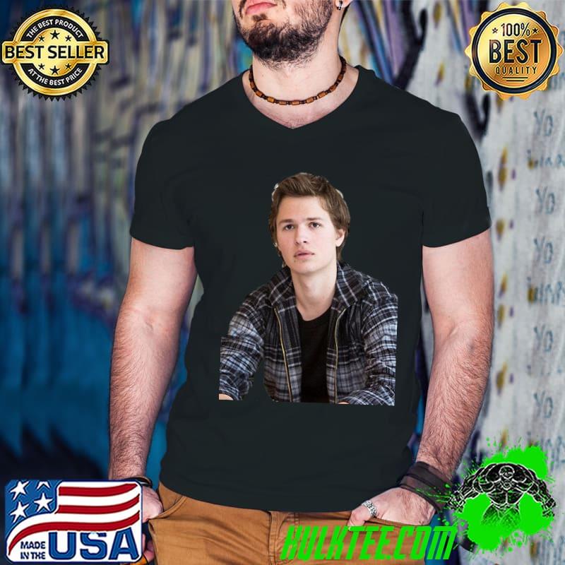 Ansel elgort s Guys V Neck Ansel elgort s Guys V Neck