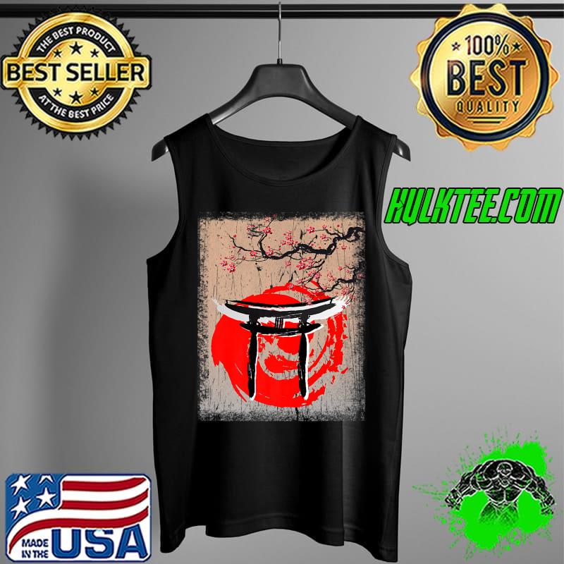 Asia city illustration Japan Premium T-Shirt Tank Top Asia city illustration Japan Premium T-Shirt Tank Top
