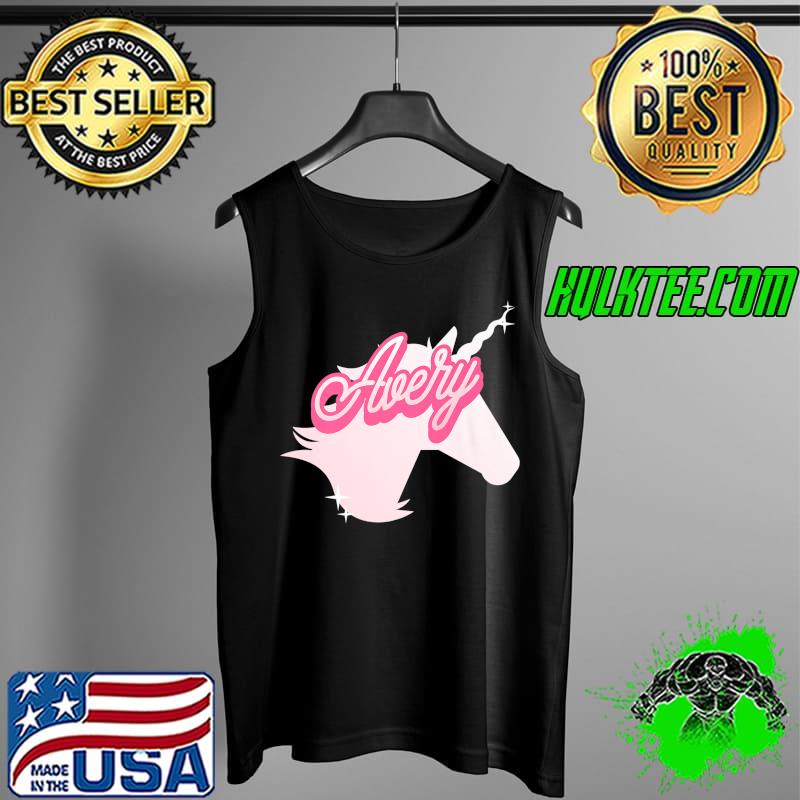 Avery Name Gift Personalized Unicorn Theme Party Premium T-Shirt Tank Top Avery Name Gift Personalized Unicorn Theme Party Premium T-Shirt Tank Top