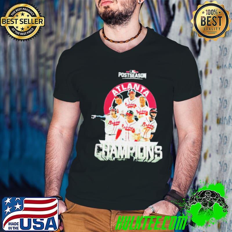 Awesome atlanta Braves Postseason 2021 National League Champions World Series Shirt