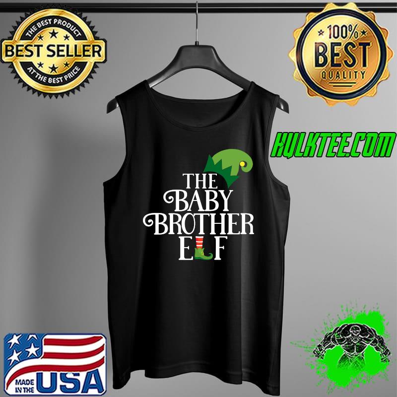 Awesome baby Brother Elf Matching Family Group Christmas Pajama T-s Tank Top Awesome baby Brother Elf Matching Family Group Christmas Pajama T-s Tank Top