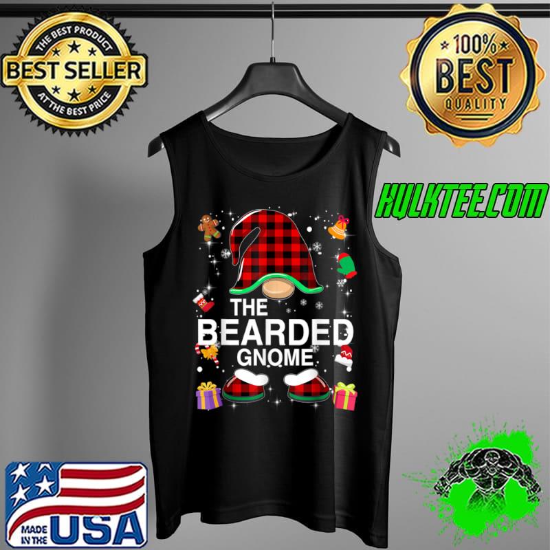 Awesome Bearded Gnome Buffalo Plaid Matching Family Christmas T Shirt Tank Top Awesome Bearded Gnome Buffalo Plaid Matching Family Christmas T Shirt Tank Top