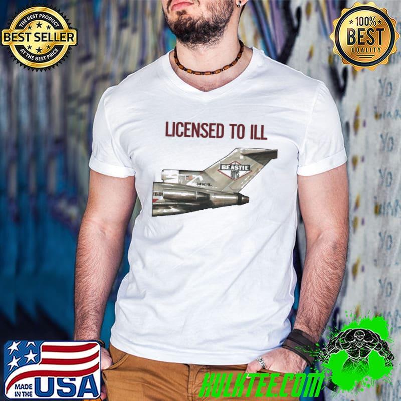 Awesome beastie Boys Licensed To Ill Shirt