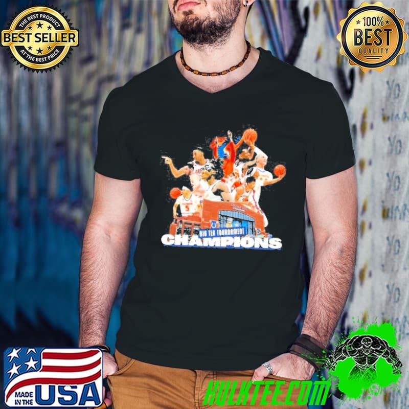 Awesome Big ten tournament Champions Illinois Football 20212 shirt Awesome Big ten tournament Champions Illinois Football 20212 shirt