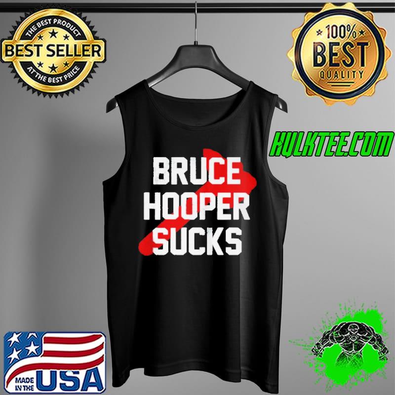 Awesome Bruce hooper sucks braves Tank Top Awesome Bruce hooper sucks braves Tank Top