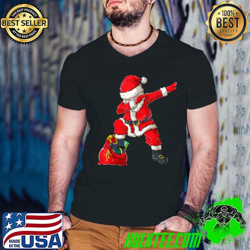 Awesome dabbing Santa Christmas Dab Dance T-Shirt