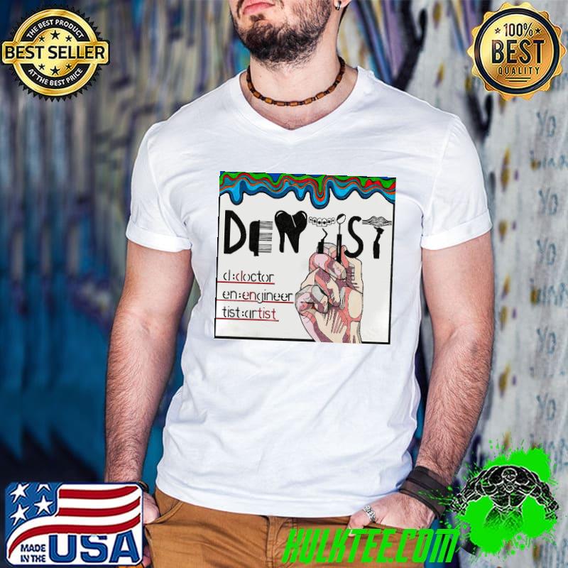 Awesome doctor Engineer Artist Vinatge Shirt