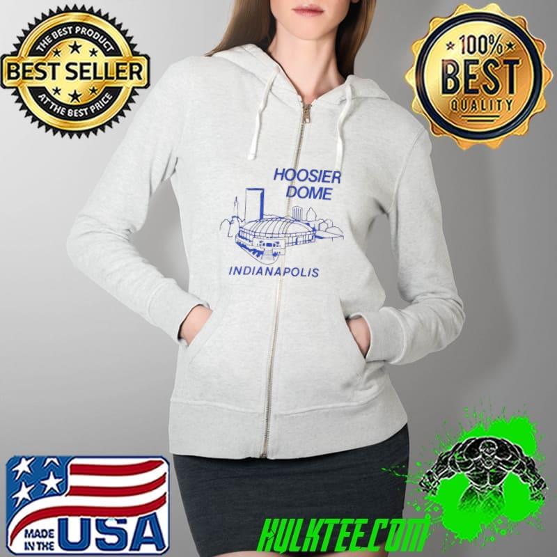 Awesome Hoosier dome indianapolis Full Zip Hooded Awesome Hoosier dome indianapolis Full Zip Hooded