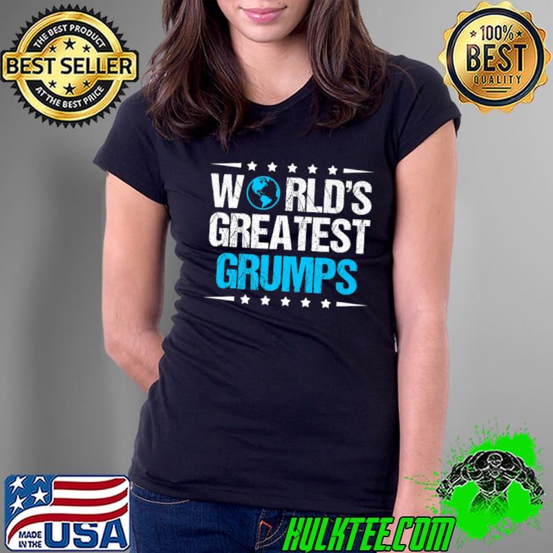 Awesome mens World's Greatest Grumps Premium T-Shirt Ladies Tee Awesome mens World's Greatest Grumps Premium T-Shirt Ladies Tee