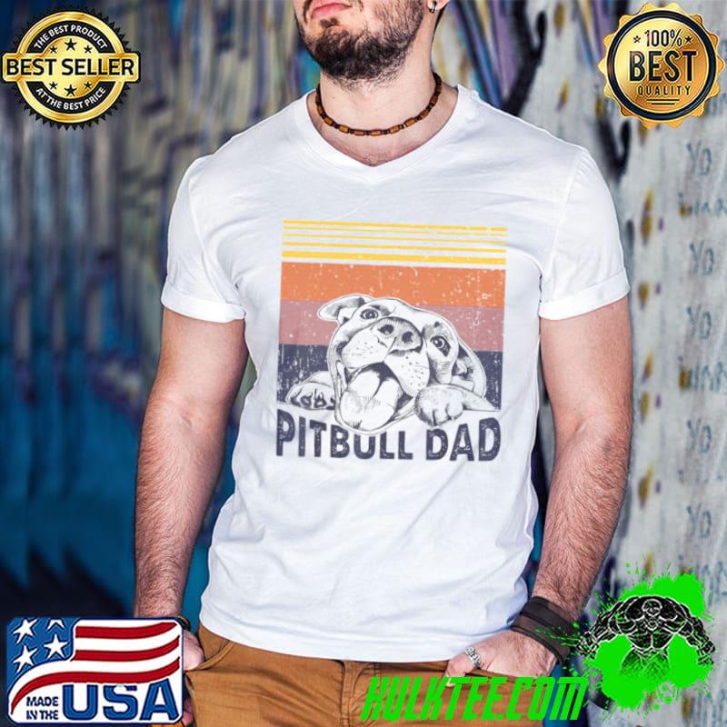 Awesome Pitbull Dad Shirt