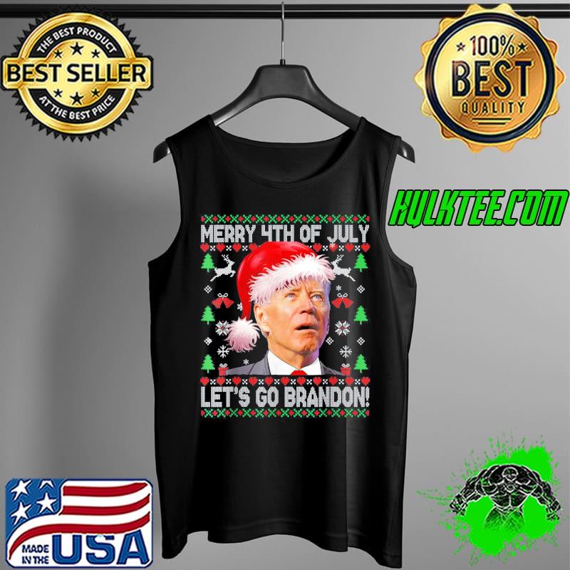 Awesome Santa Joe Biden Merry 4th of July Let’s Go Branson Brandon T-Shirt Tank Top Awesome Santa Joe Biden Merry 4th of July Let’s Go Branson Brandon T-Shirt Tank Top