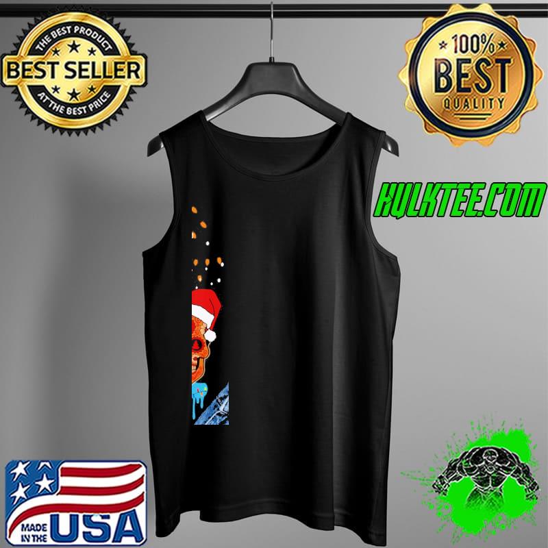 Awesome Skull Christmas Unisex T-Shirt Tank Top Awesome Skull Christmas Unisex T-Shirt Tank Top