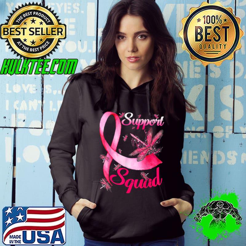 Awesome support Squad Women Breast Cancer Awareness Pink Ribbon T-Shirt Awesome support Squad Women Breast Cancer Awareness Pink Ribbon T-Shirt