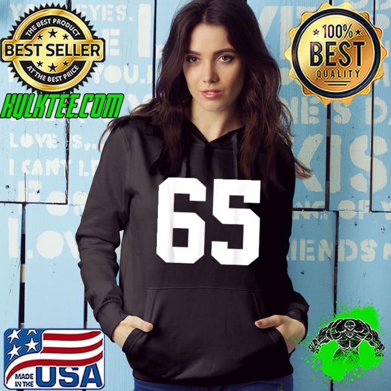Awesome team Uniform Jersey Number 65 Birthday Varsity Sports T-Shirt