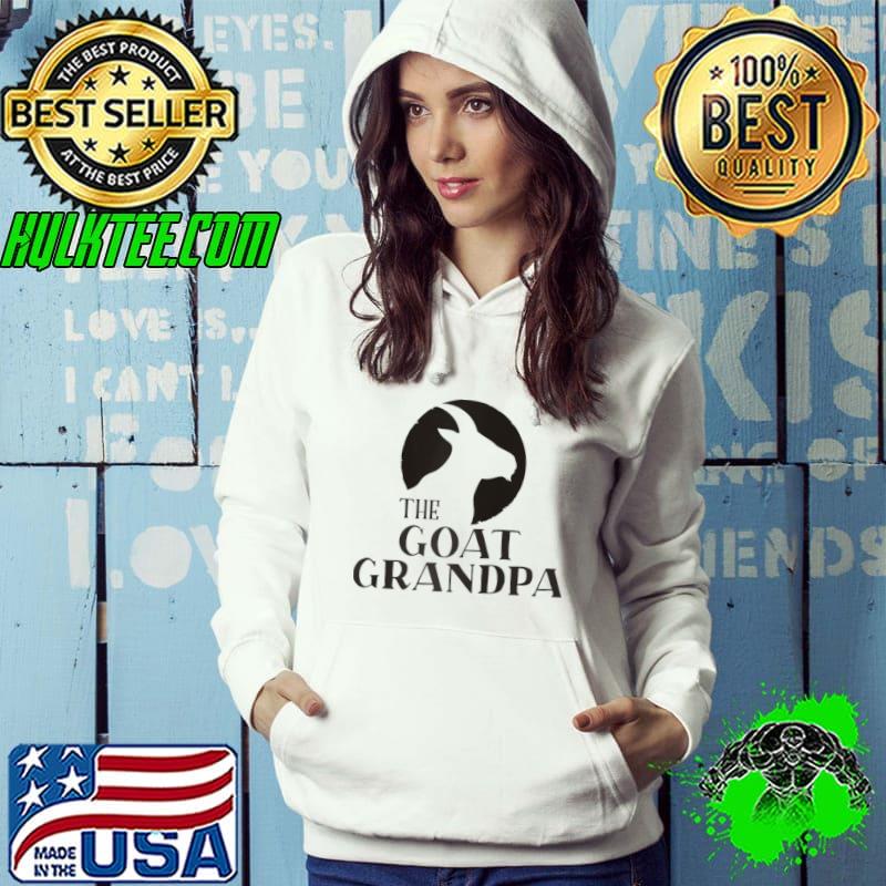 Awesome the GOAT Grandpa T-Shirt Hoodie Awesome the GOAT Grandpa T-Shirt Hoodie