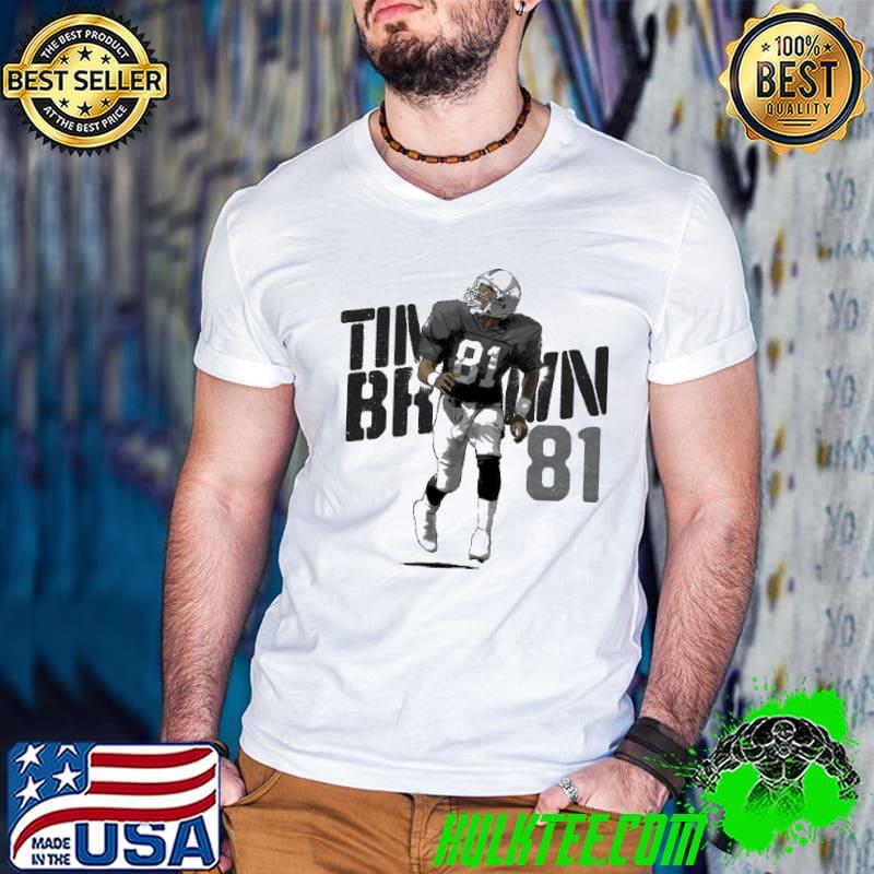 Awesome Tim Brown 81 Stencil K Shirt