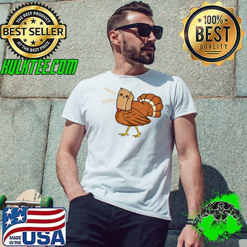 Awesome turkey in a costume as cat and not part of the dinner T-Shirt Unisex Awesome turkey in a costume as cat and not part of the dinner T-Shirt Unisex
