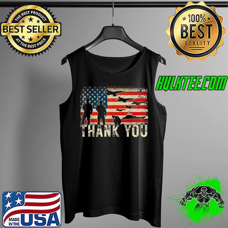 Awesome vintage Thank You Veterans Combat Boots Flower Veterans Day T-Shirt Tank Top Awesome vintage Thank You Veterans Combat Boots Flower Veterans Day T-Shirt Tank Top
