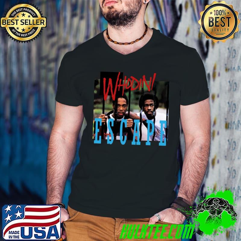 Awesome whodini Escape 1984 Vintage Shirt