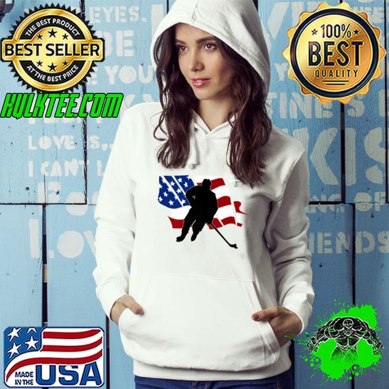 Best american Hockey Silhouette Premium T-Shirt