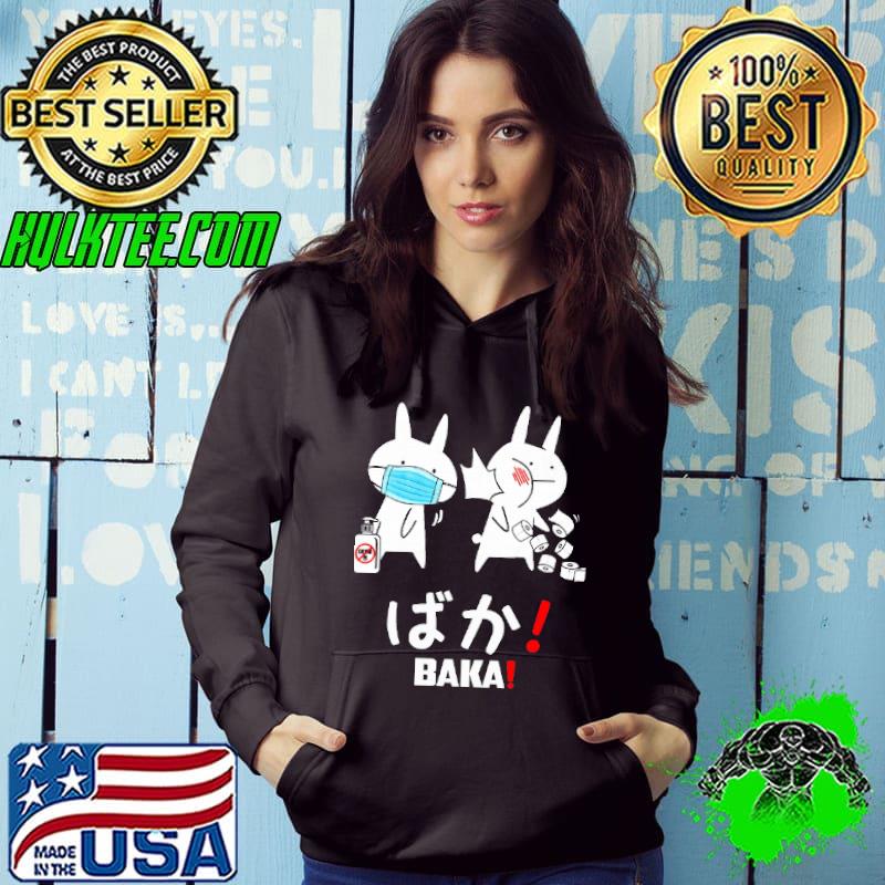 Best anime Baka Rabbit Slap Mask Stay Safe Covid-19 Shirt